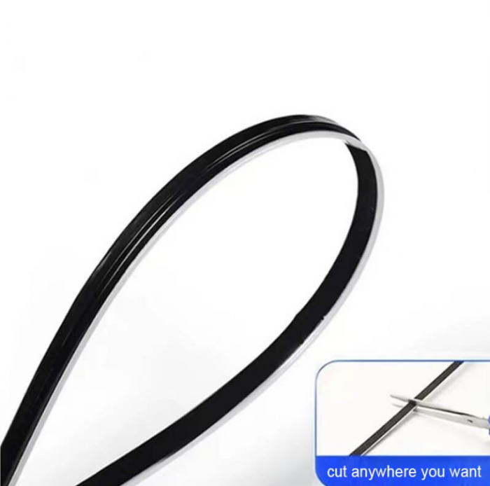 Lumina ambientala auto curcubeu, banda acrilica 110cm, mod Symphony, alimentare USB, BZRSH [7]