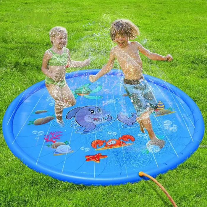 Piscina Gonflabila cu Stropitoare pentru Copii, 170cm [4]
