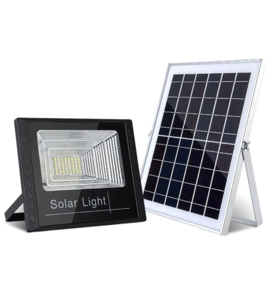 Proiector 100W 240LED cu panou solar, telecomanda [2]