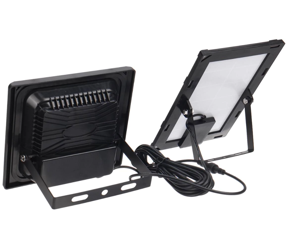 Proiector LED 100W cu panou solar si telecomanda [6]