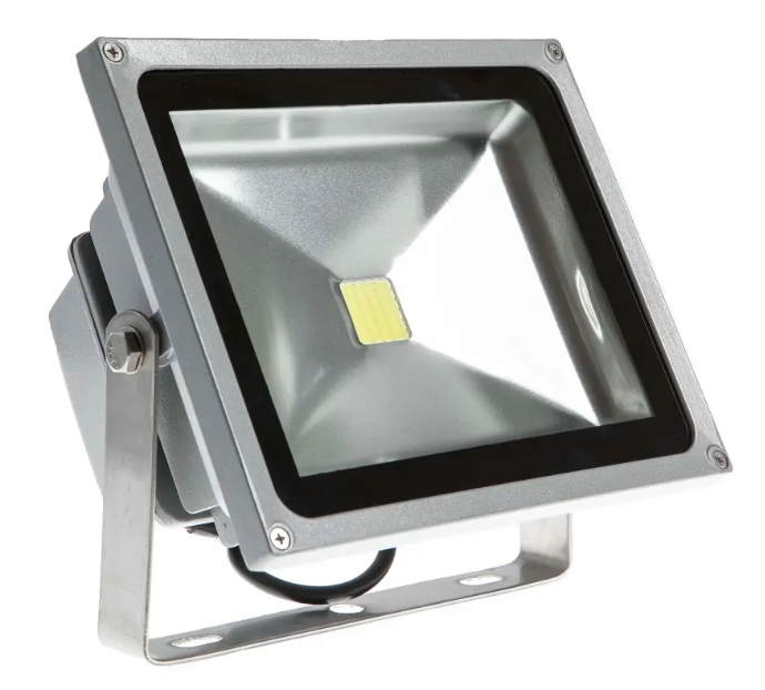 Proiector LED, 50W, lumina alb rece, ajustabil la 180 grade, IP65, 29x23 cm, 220V, rezistent la apa, carcasa aluminiu, BZRSH [4]