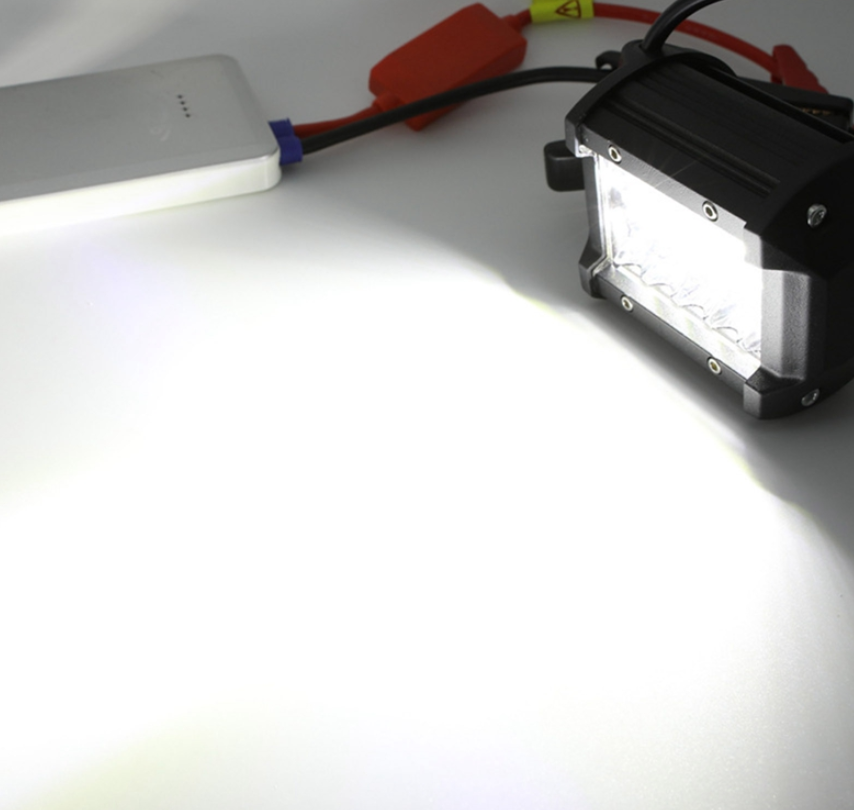 Proiector LED Auto 30W, 2000LM, Lumină Auxiliară Marsarier / Off-Road, 12-24V, Alb Rece 6000-6500K, Carcasă Aluminiu, IP67, Suport Reglabil, Universal SUV 4x4 ATV Utilaje [4]