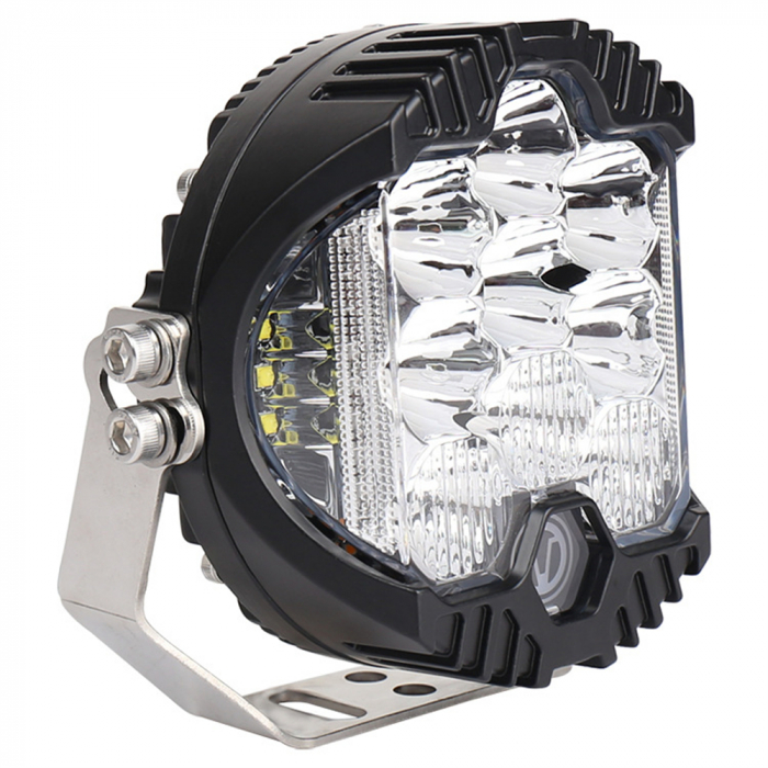 Proiector LED auto Off-Road 280W, 12V-80V, lumina alb-galbena [2]