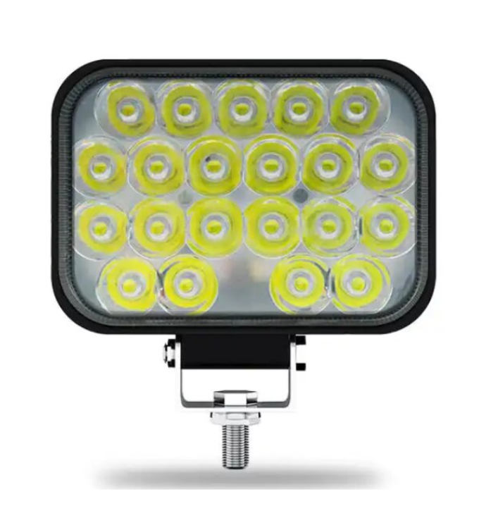 Proiector LED Auto Off-Road BZRSH 3 inch, 21 LED, 63W, 12V-24V, Alb Rece, Aluminiu IP67, Marsarier si lumina de lucru [5]