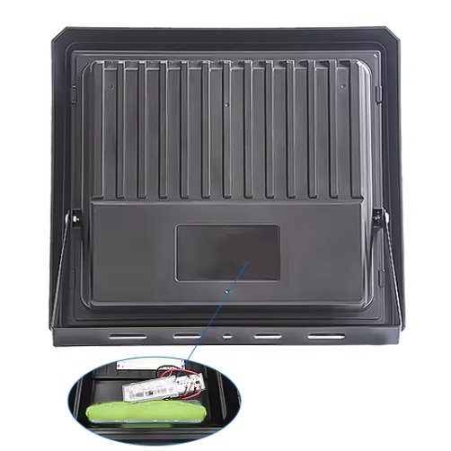 Proiector LED cu Panou Solar BZRSH 50W, 70 LED SMD, Senzor de Lumină, Telecomandă, Indicator Baterie, IP66 [4]