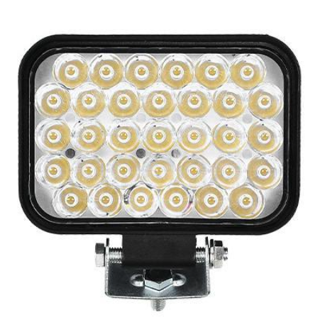 Proiector LED Off-Road BZRSH 99W 4 Inch, Lumina Alba 6000K, 12V-24V, Lumina de Marsarier, lumina de lucru [2]