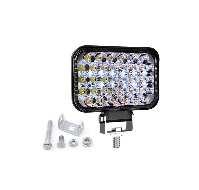 Proiector LED Off-Road BZRSH 99W 4 Inch, Lumina Alba 6000K, 12V-24V, Lumina de Marsarier, lumina de lucru [5]