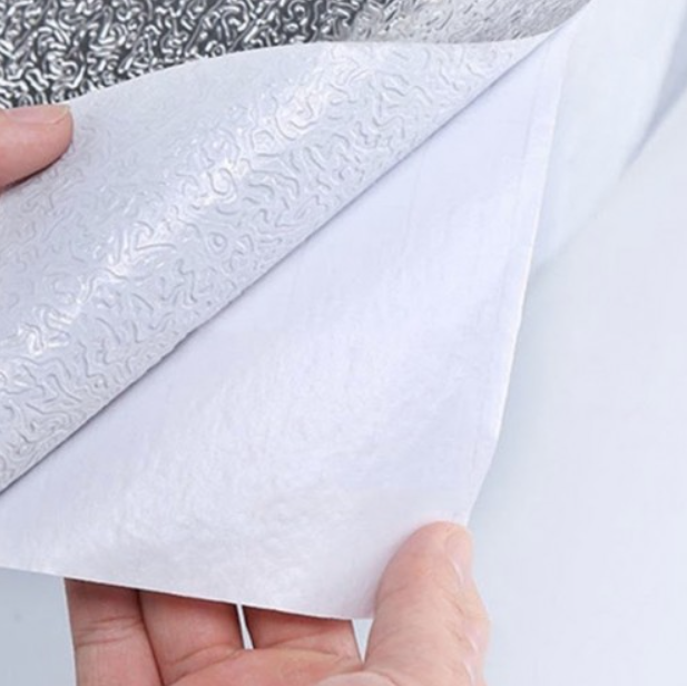 Set 3 x Folie bucatarie de Aluminiu autocolanta pentru bucatarie (SILVER) [2]