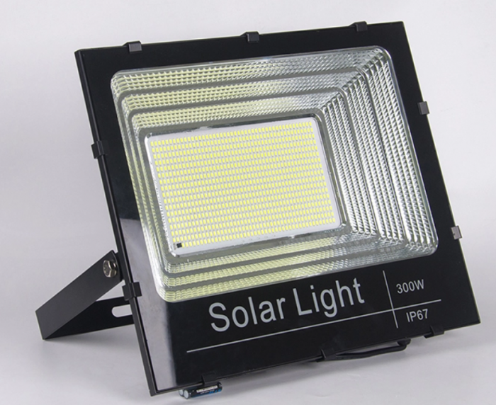 BZRSH Proiector Solar LED 300W Telecomanda Senzor Miscare Industrial Depozit [2]