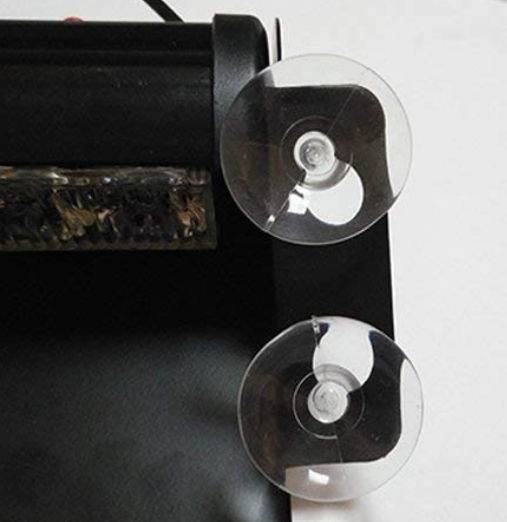 Stroboscop LED auto parbriz COB rosu albastru [4]