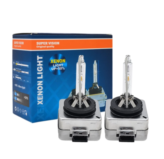 Set 2 becuri xenon D1S pentru far White 6000K, 12V, 35W [2]