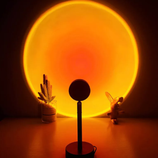 Lampa cu lupa videografie - efect Sunset [4]