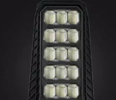 Lampa Stradala Solara 300W 15 casete 600 LED Cu Panou Solar si Telecomanda [3]