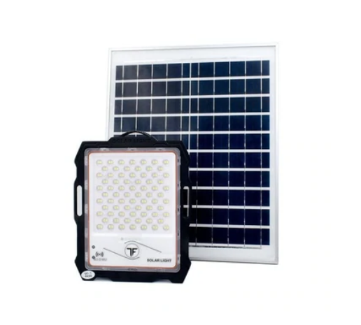 Proiector solar  LED premium 200W , 144 LED cu panou solar, senzor de miscare, telecomanda [3]