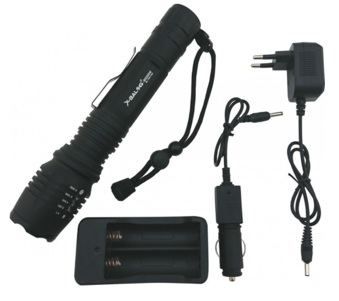 Lanterna LED profesionala P50, 2 acumulatori [2]
