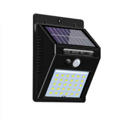 Set 10 x Lampa 30 Led cu incarcare solara si senzor de miscare [2]