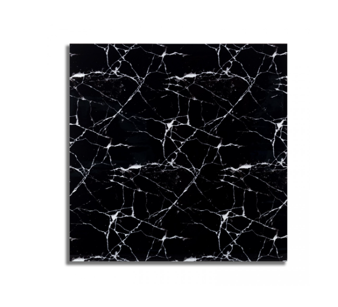 Set 10 x placi autoadezive din spuma moale pentru perete, tip marmura neagra 60x60 cm, 3.6 mp [2]