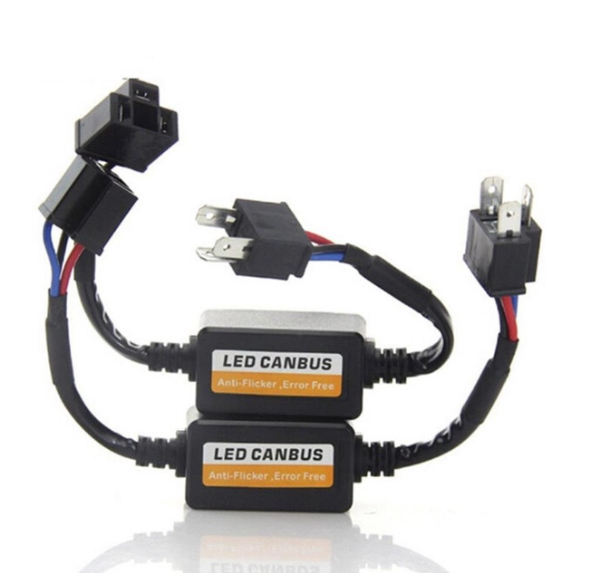 Set 2 anulatoare eroare becuri LED H4 12V [3]