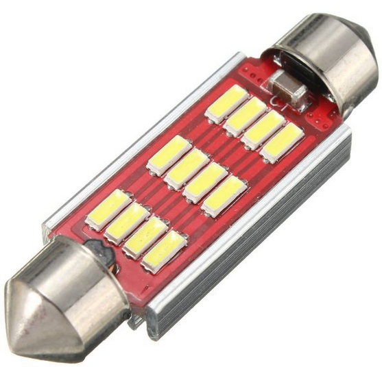 Set 2 Bec LED CANBUS C5W 31 mm, 36mm, 39 mm, 41 mm [3]