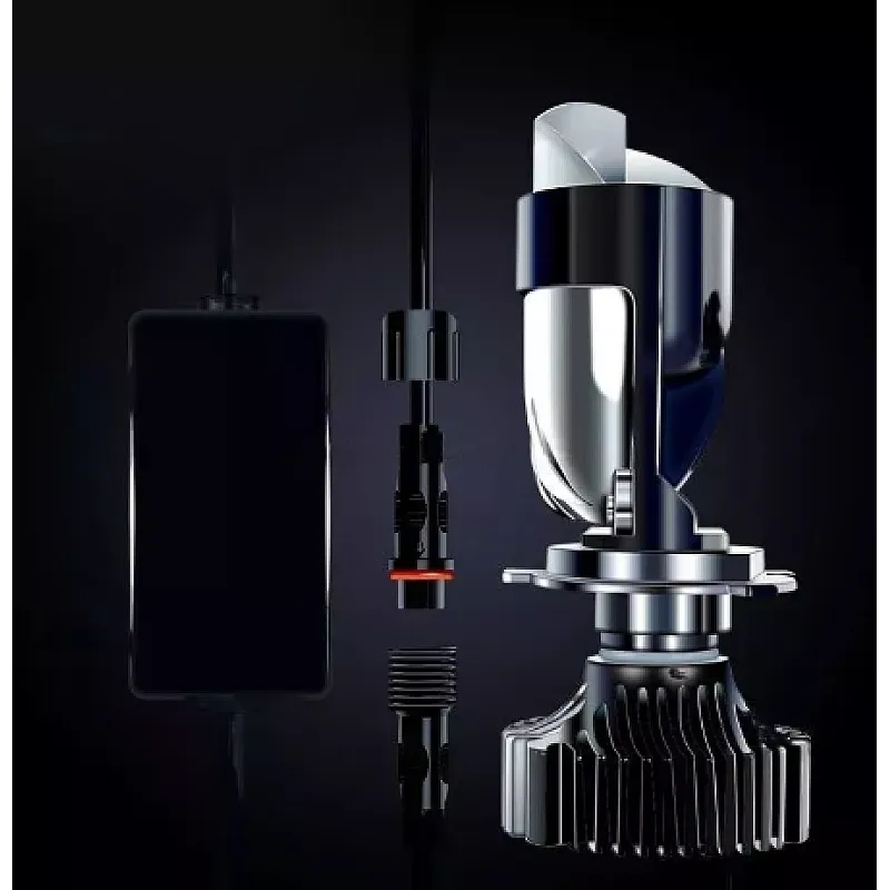 Set 2 Becuri Auto H4 A7 Canbus 2 Faze 30000lm/Set temperatura 6000K [4]