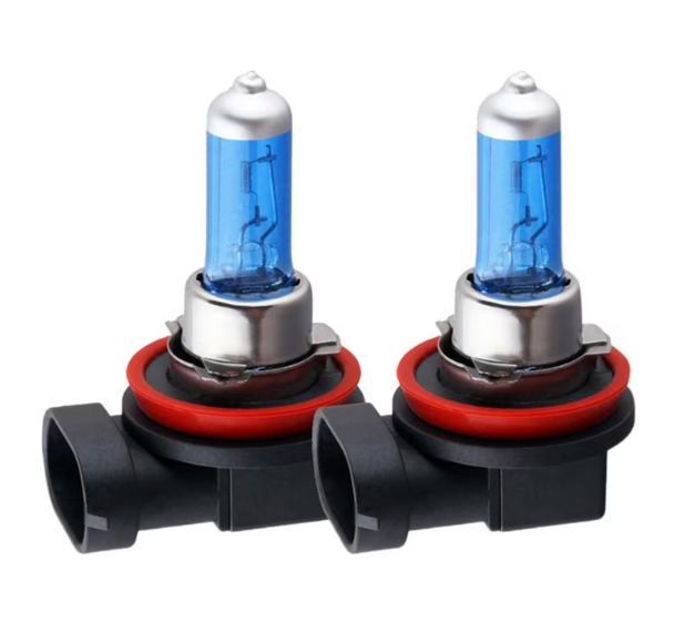 Set 2 becuri Auto halogen H11, 55W/bec, 12V, lumina alba 5000K, BZRSH [3]