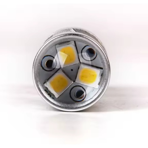 Set 2 becuri auto LED cu lupa 1156/BA15S P21W, BZRSH®, cu 27 de LED-uri, Alb rece, 6000K [4]
