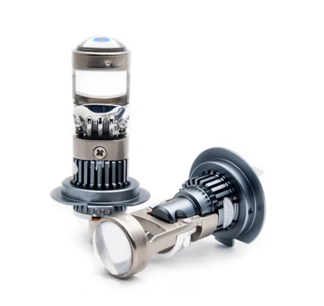 Set 2 becuri auto LED cu lupa, H7, 150W, 12V, 6500K, Canbus, fara eroare, +300%, BZRSH [4]