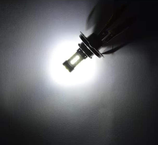 Set 2 becuri auto LED H7, 12V, 15 LED SMD, 80W/set, Lumina alba 6000K, BZRSH, 8000Lm [4]