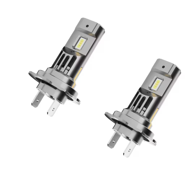 Set 2 becuri auto LED H7 mini, 12V, 120W, 12000Lm, 6500K, BZRSH, 3570, fara eroare [1]