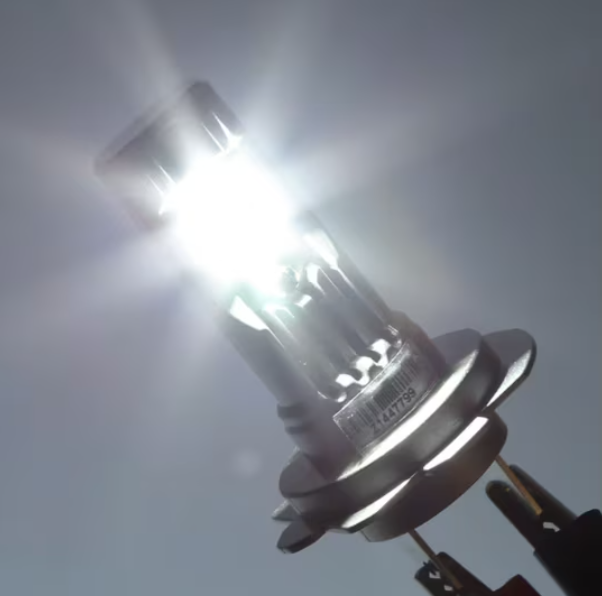 Set 2 becuri auto LED H7 mini, 12V, 120W, 12000Lm, 6500K, BZRSH, 3570, fara eroare [3]