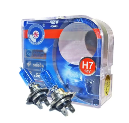 Set 2 becuri auto Profesional Skyline, Xenon Effect, H7, 12V, 100W, 5000k, ultra white [2]