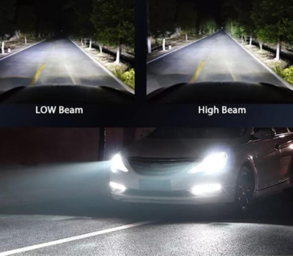 Set 2 becuri LED auto, 12V, soclu H11, Super Canbus, model V20, 120W, 12.000 lumeni, BZRSH, fara eroare [7]