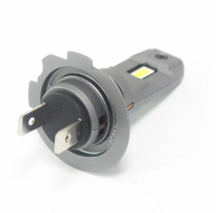 Set 2 becuri LED H7 mini, 100W, 6000K, 12V [5]