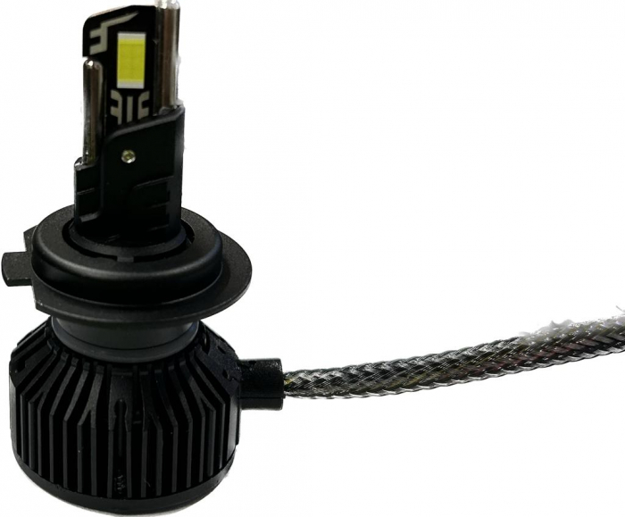 Set 2 becuri LED T55 mini, 180W, Canbus, 60mm, fara eroare, 23000Lm, 6000K, +400% [5]