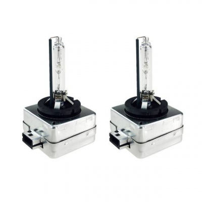 Set 2 becuri Xenon D3S White auto pentru far, suport plastic, 35W, 6000K [3]
