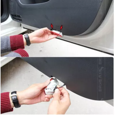 Set 2 Holograme LED cu LOGO VOLKSWAGEN pentru Portiere [3]