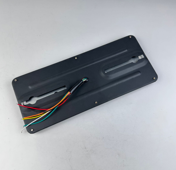 Set 2 Lampi Auto LED Spate, Universale, pentru Remorca, Camion, utilaje agricole, 12 - 24V, Semnalizare dinamica, Pozitie, STOP, 33x13cm, rosu/ galben/alb [6]