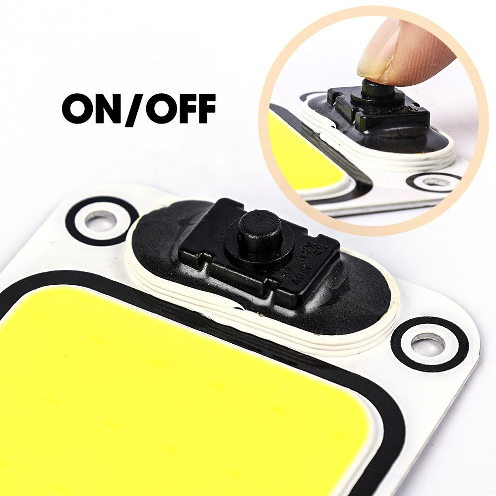 Set 2 Lampi LED COB 156 LED 20W 12-24V BZRSH pentru Dubă, Camion, Rulotă – Iluminare Compartiment Marfă, Lumina Alb Rece 6000K, Cu Intrerupator [3]