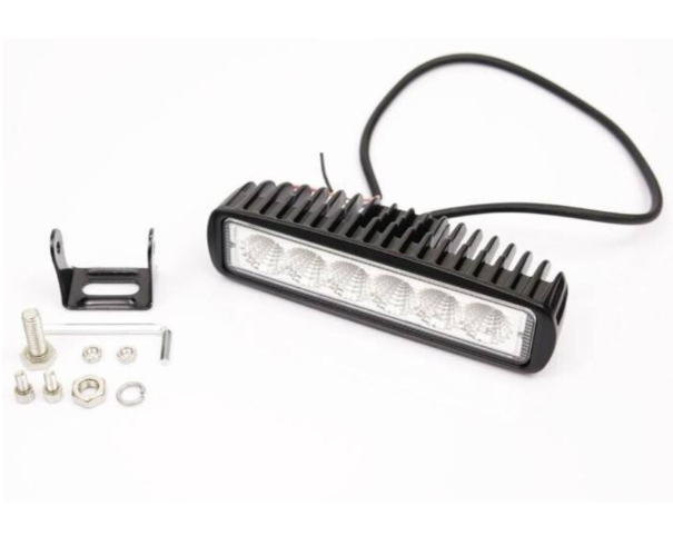 Set 2 Proiectoare LED Auto Offroad 18W, 12V-24V, 1320 Lumeni, 16 cm, BZRSH [3]