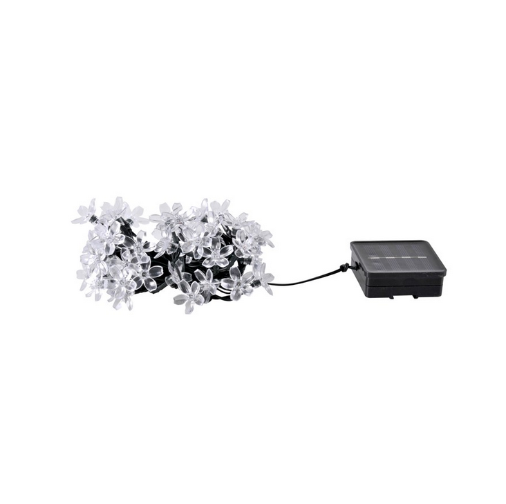 Set 2 x Instalatie Solara de Gradina Flori de Cires cu 50 LED-uri, multicolor, 5 metri [8]