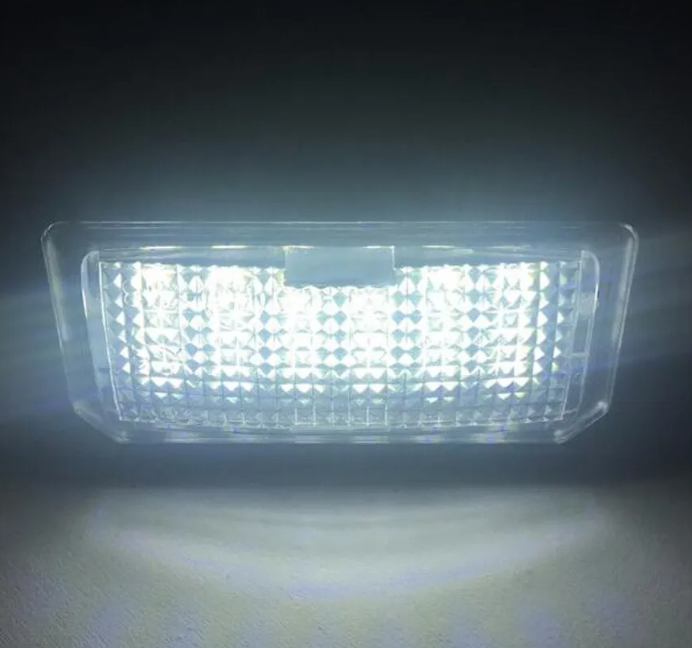 Set 2x Lampi LED numar Audi A1 A6 C7 A7 TT Volkswagen VW Golf 6 Passat B7 Polo 4D Jetta MK6 Touran Touareg Canbus [6]