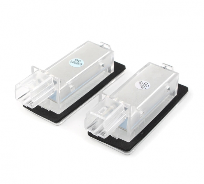 Set 2x Lampi led numar dedicate Dacia Duster Logan MCV Lodgy Renault Fluence Laguna Espace Scenic [2]