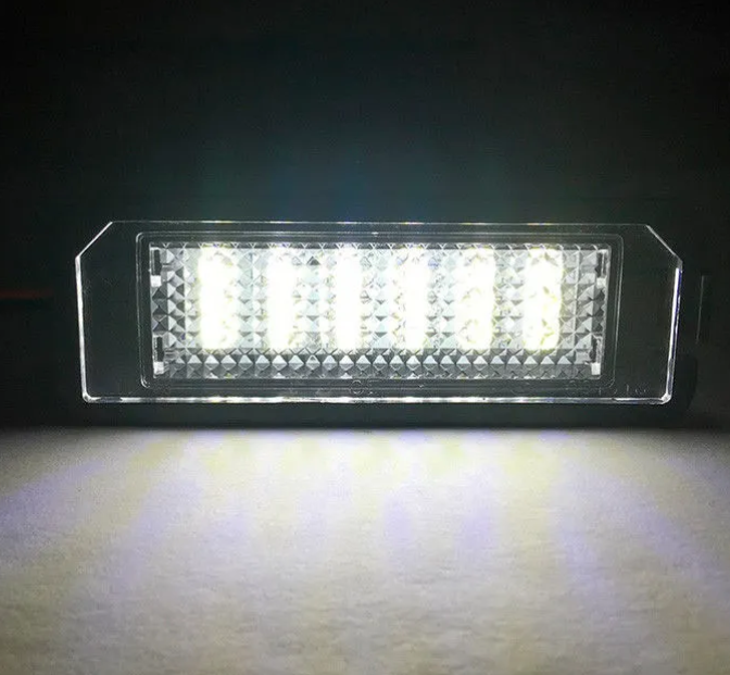 Set 2X Lampi numar LED, canbus pentru VW Passat CC, EOS, Polo, Phaeton, Golf 4, 5, 6 [5]