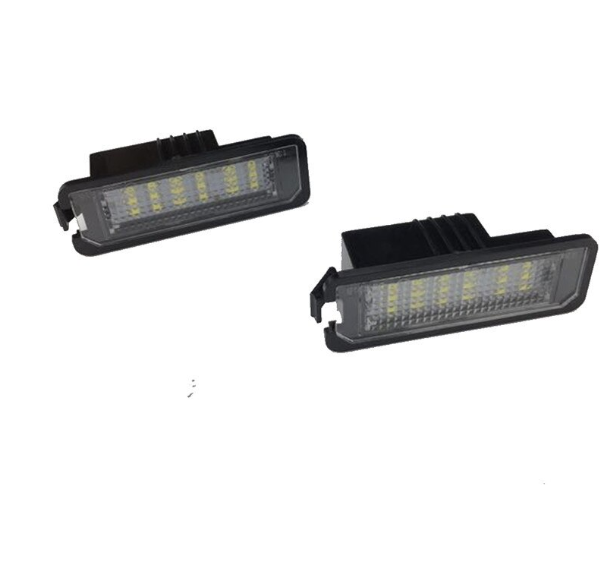 Set 2X Lampi numar LED, canbus pentru VW Passat CC, EOS, Polo, Phaeton, Golf 4, 5, 6 [2]
