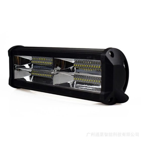 Set 2x Proiectoare LED auto OFF-ROAD 24 cm 144W, 12V-24V, 6000K, carcasa aluminiu, 7200Lm, BZRSH [3]