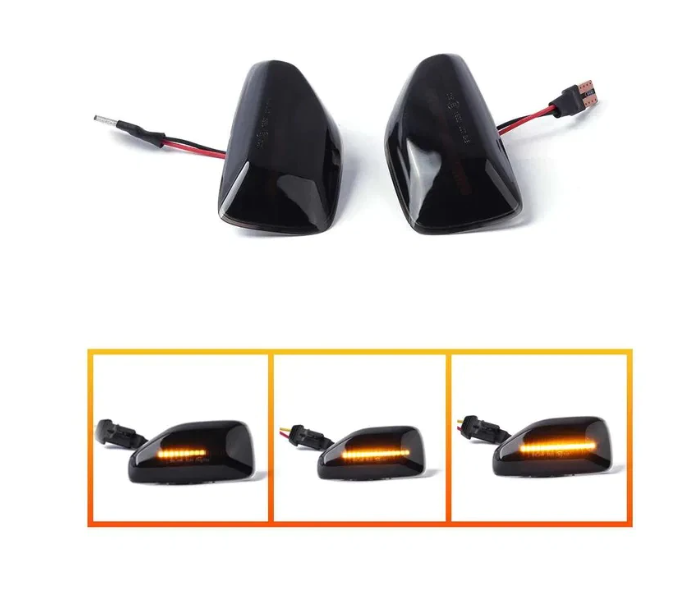 Set 2x semnalizare dinamica secventiala Dacia Logan, Logan MCV, Sandero, Stepway, Duster [2]