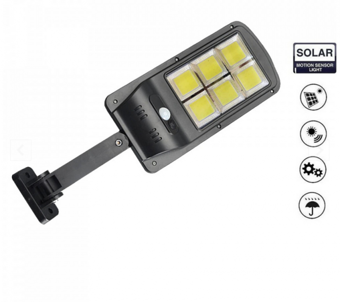 Set 4 Lampi solare tip stradal, 30W [4]