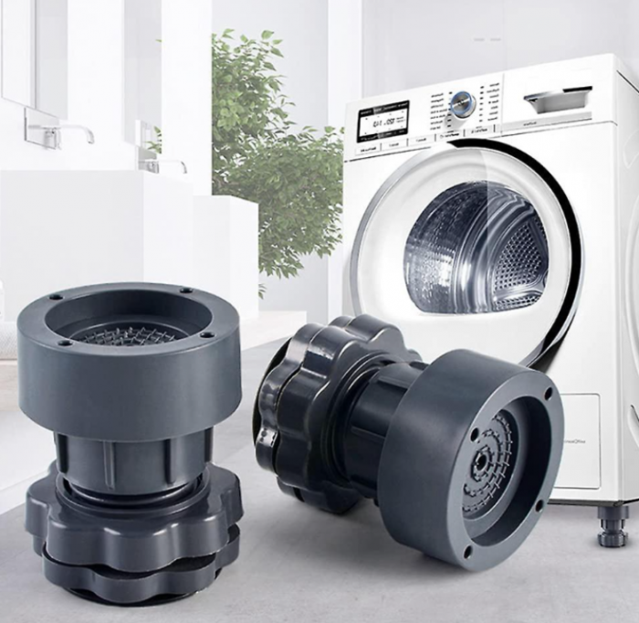 Set 4 picioruse reglabile pentru masina de spalat, frigider sau mobilier [2]
