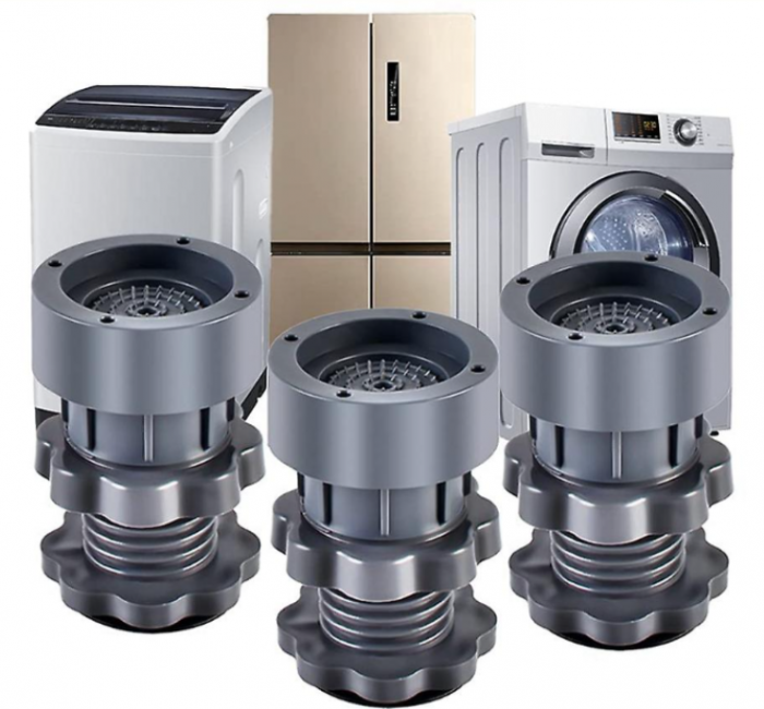 Set 4 picioruse reglabile pentru masina de spalat, frigider sau mobilier [3]