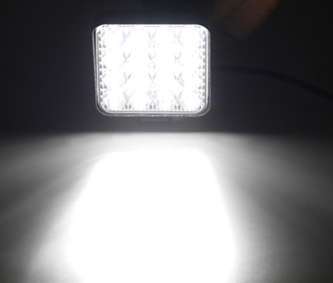 Set 4 x proiector LED auto offroad 48W, carcasa aluminiu, 12-24V [2]